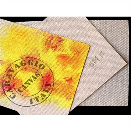 CARAVAGGIO CANVAS 2.1M FINE TEXTURE CLEAR PRIMED 280G [LINEN100] /M