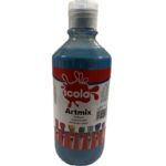 SCOLA ARTMIX TEMPERA PAINT 500ML SKY BLUE