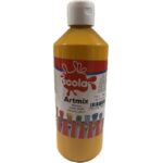 SCOLA ARTMIX TEMPERA PAINT 500ML BRILLIANT YELLOW