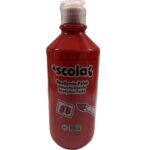 SCOLA ARTMIX TEMPERA PAINT 500ML BRILLIANT RED