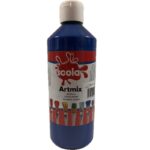 SCOLA ARTMIX TEMPERA PAINT 500ML COBALT BLUE