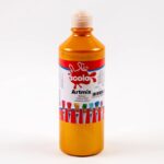 SCOLA ARTMIX TEMPERA PAINT 500ML METALLIC GOLD