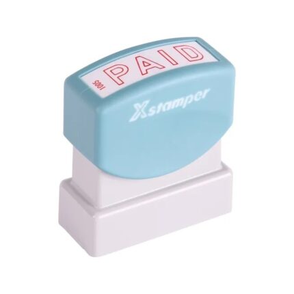 XSTAMPER 1005 STAMP PAID [RED INK]