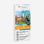 TOMBOW ABT DUAL BRUSH PEN 12PCS SET PRIMARY COLOURS