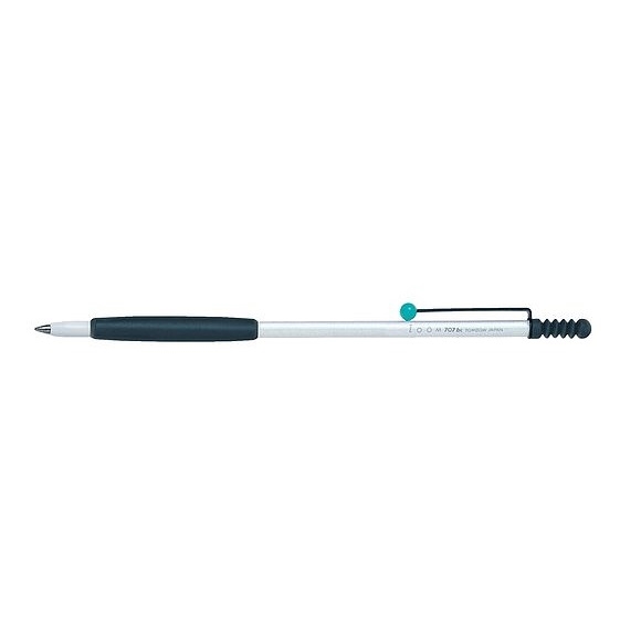 TBC-1000ZS4.jpg TOMBOW BALLPOINT PEN ZOOM 707 WHITE/GREY - Image 1