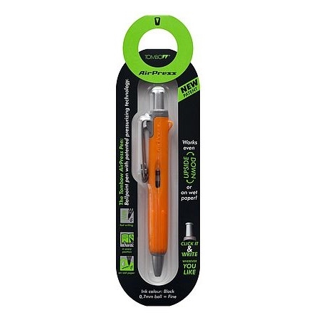 TBC-AP54.jpg TOMBOW AIRPRESS PEN ORANGE - Image 1