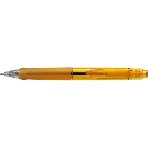 TBC-GB52.jpg TOMBOW BIZNO CLICK BALLPOINT PEN YELLOW - Image 1