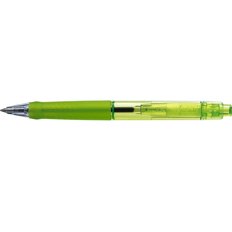 TBC-GB63.jpg TOMBOW BIZNO CLICK BALLPOINT PEN GREEN - Image 1