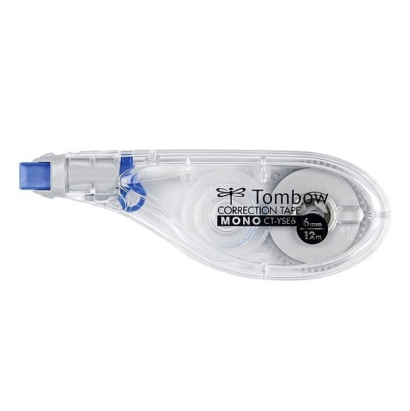 TCT-YSE6.jpg TOMBOW MONO CORRECTION TAPE 6MMX12M - Image 1