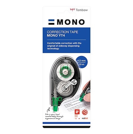 TCT-YT4.jpg TOMBOW MONO CORRECTION TAPE 4.2MMX10M - Image 1