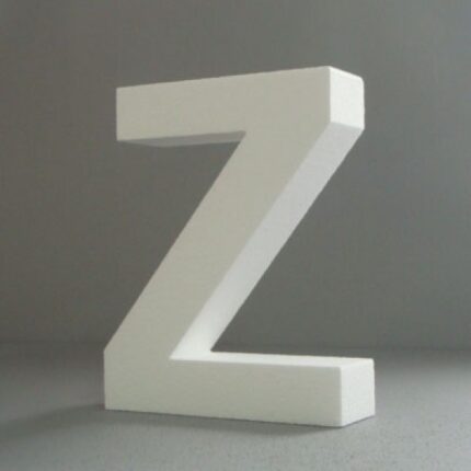 STYROFOAM LETTER 15X2CM Z ENGLISH