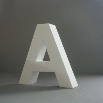 STYROFOAM LETTER 15X2CM Α GREEK