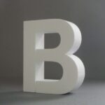 STYROFOAM LETTER 15X2CM Β GREEK