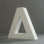 STYROFOAM LETTER 15X2CM Δ GREEK