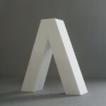 STYROFOAM LETTER 15X2CM Λ GREEK
