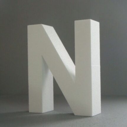 STYROFOAM LETTER 15X2CM Ν GREEK