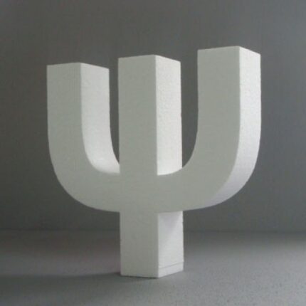 STYROFOAM LETTER 15X2CM Ψ GREEK