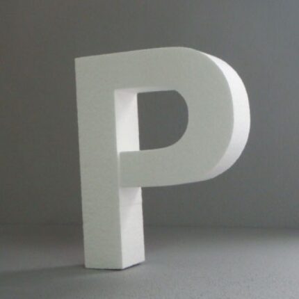 STYROFOAM LETTER 15X2CM Ρ GREEK