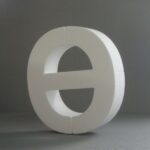 STYROFOAM LETTER 15X2CM Θ GREEK
