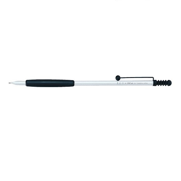 TSH-1000ZS3.jpg TOMBOW MECHANICAL PENCIL 707 WHITE/BLACK - Image 1