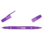 TOMBOW TWINTONE MARKER 0.3/0.8MM VIOLET