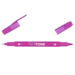 TOMBOW TWINTONE MARKER 0.3/0.8MM FUCHSIA PINK