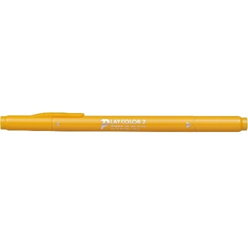 TWS-TP04.jpg TOMBOW PLAYCOLOR 2 TWIN MARKER CHROME YELLOW - Image 1