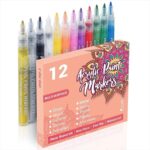 ACRYLIC MARKER 2MM TIP 12COL SET