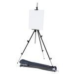 METAL EASEL PORTABLE BLACK [WITH BAG]