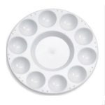 PLASTIC PALETTE ROUND D.17CM