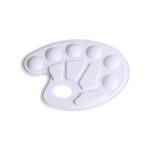 PLASTIC PALETTE OVAL 23X17CM