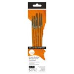 DALER ROWNEY SIMPLY ACRYLIC BRUSH SET [SH] 5PCS #2
