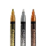 CHROME MARKER MIRROR EFFECT SET 3PCS 4.5MM - Image 2