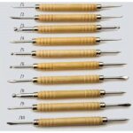 ARTOOLS METAL EMBOSSING DOUBLE TOOL 401/1 [WOOD HANDLE] - Image 2