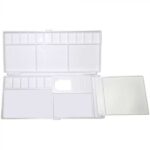 HOLBEIN FOLDING PLASTIC PALETTE 9.5X21CM [CLOSED]