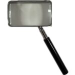 HOLBEIN RECTANGULAR MAGNIFYING GLASS 3.9X6.3CM