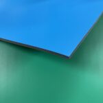 HOLBEIN LINOLEUM 300X200X3MM SHEET [BLUE/GREEN]