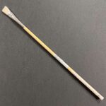 HOLBEIN BRUSH WHITE GOAT FLAT 1221 No.2 [BAMBOO HANDLE]