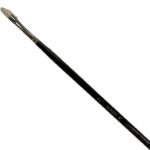 HOLBEIN BRUSH WHITE BRISTLE FILBERT [LH] K No.2