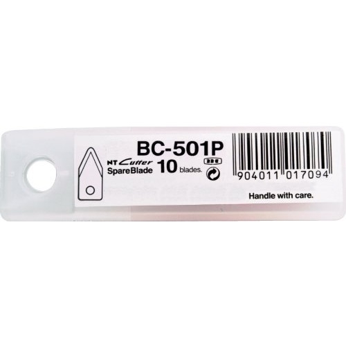 HNTBC-501P.jpg NT CUTTER SPARE BLADES BC-501P 10PCS - Image 1