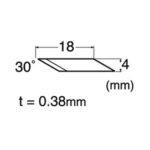 NT CUTTER SPARE BLADES BDC-200P 40PCS - Image 3