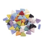 RAYHER TRIANGLE GLASS MOSAIC MIX 9.7X8.5X4MM 500G 1100PCS COLOUR
