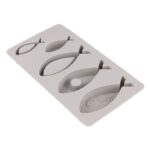 RAYHER SILICONE CASTING MOULD [5SHAPES] FISH 14.5X26X2.5CM - Image 2