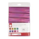RAYHER HOLOGRAPHIC CRUSH PAPER 250G A4 8SH COLOURED