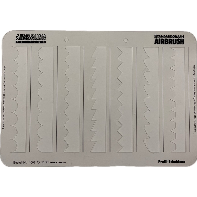 ST1002.jpg STANDARDGRAPH AIRBRUSH TEMPLATE No.1002 DECORATIVE EDGE PATTERNS - Image 1
