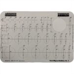 STANDARDGRAPH AIRBRUSH TEMPLATE No.1003 CIRCLE-ELLIPSE 1
