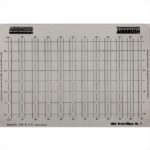 STANDARDGRAPH AIRBRUSH TEMPLATE No.1006 MINI CIRCLE-ELLIPSE 1