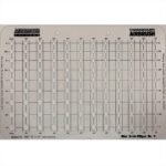 STANDARDGRAPH AIRBRUSH TEMPLATE No.1007 MINI CIRCLE-ELLIPSE 2