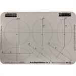 STANDARDGRAPH AIRBRUSH TEMPLATE No.1011 CIRCLE-ELLIPSE 6
