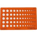 STANDARDGRAPH TEMPLATE No.1321 CIRCLES DESIGNER 2